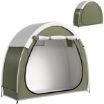 Tente à vélo de camping abri de stockage extérieur 2 places étanche Outsunny | stockinger.com