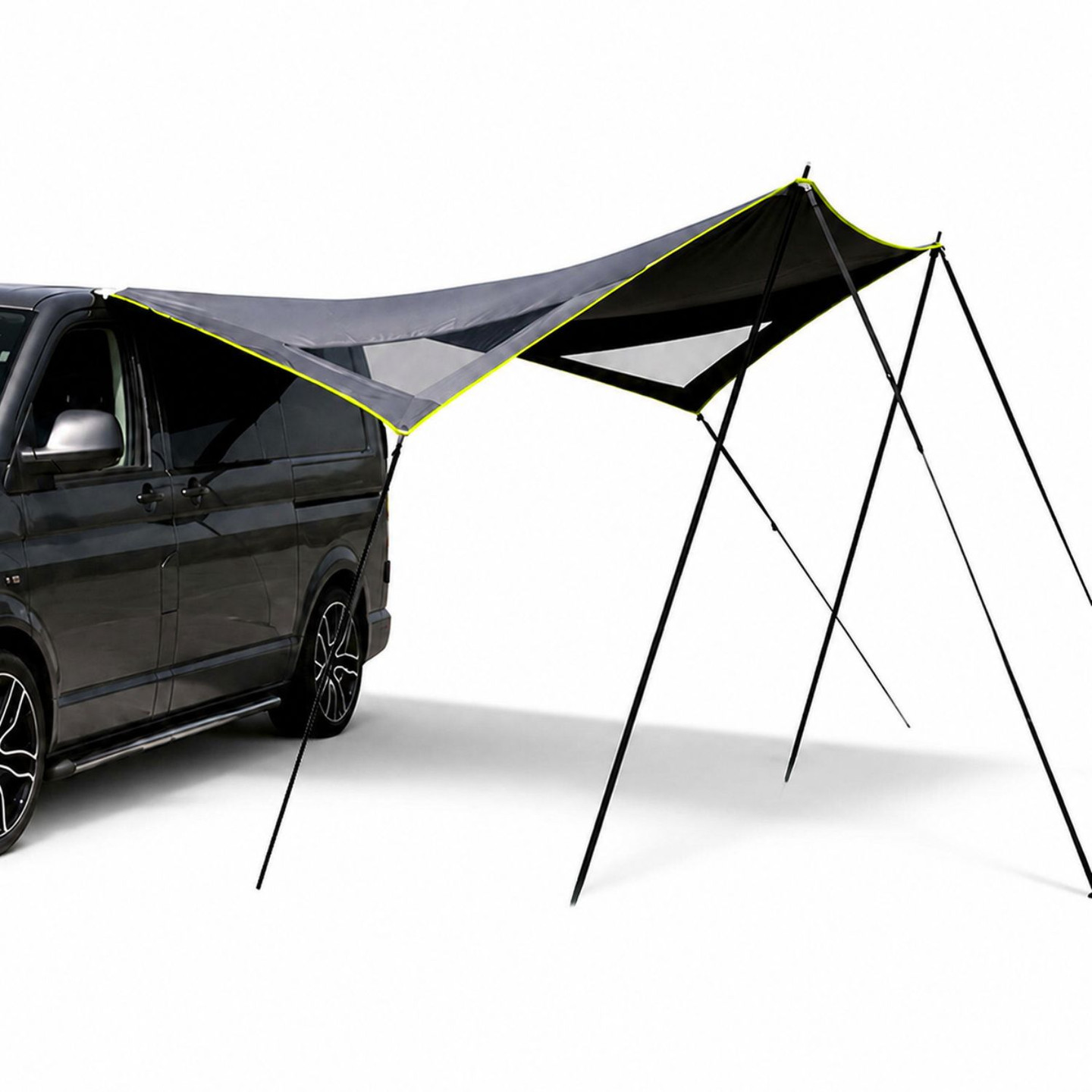camping-car-auvent-332mov-1.jpg Auvent Pare Soleil Moderne pour Camping car Citron Vert – Image 1