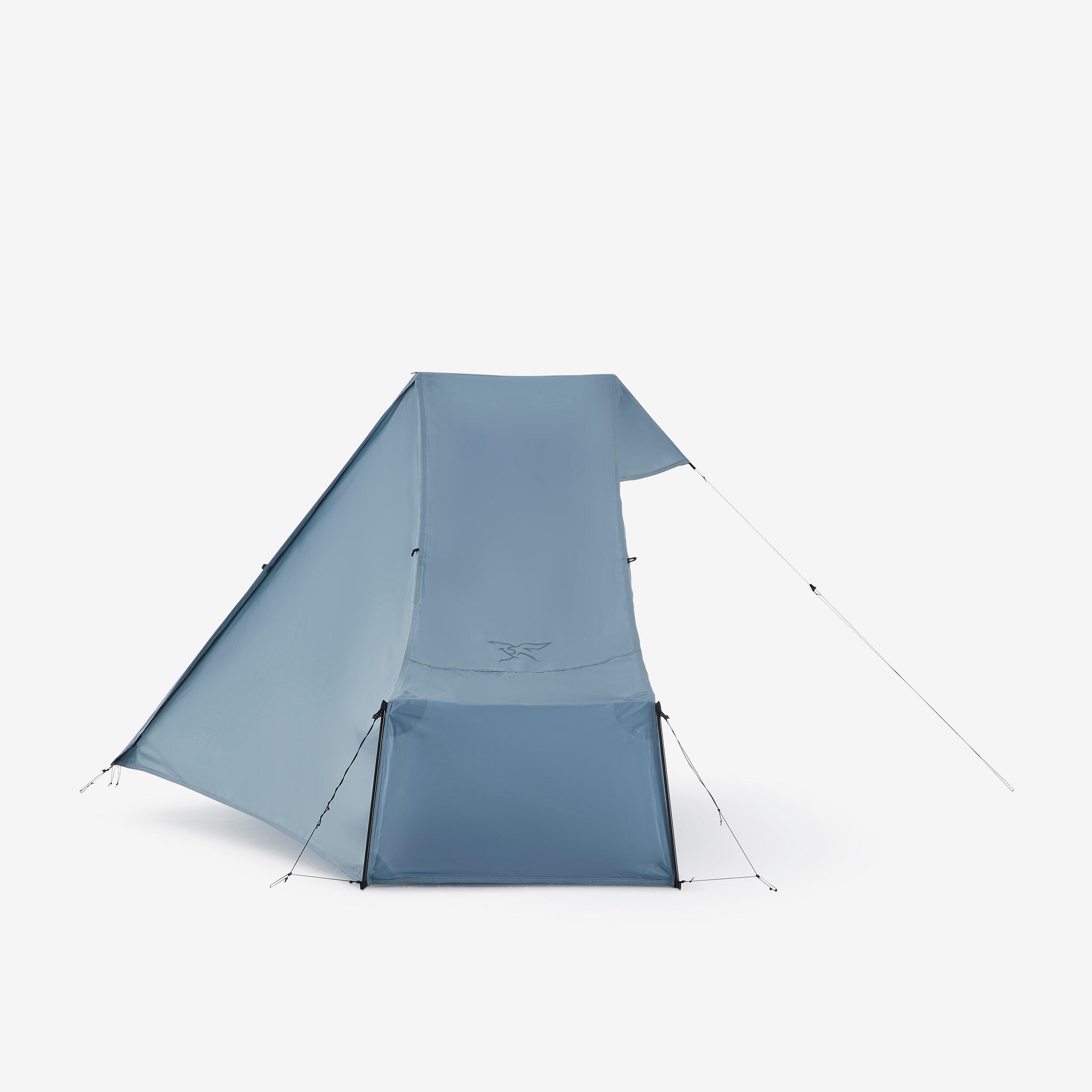 decathlon-tente-1-place-767wfb-1.jpg Tente tarp de trekking 1 place, ultra légère et ultra compacte, MT900 – Image 1