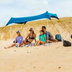 TARP DE PLAGE ANTI UV BLEU