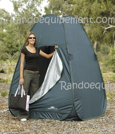douche-tente-743zpi-1.jpg X CABINE DE DOUCHE SHELTER GRAND MODELE 1.50 x 1.50 m Change SHELTER extérieur – Image 1