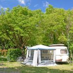 Emplacements du camping Saint Jean, en Provence, au coeur des Gorges du Verdon