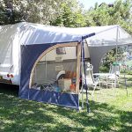 Emplacement en montagne pour tente, caravane, camping car