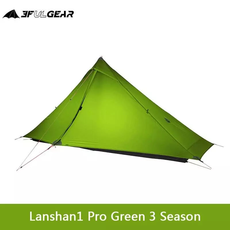 lanshan-1-091lhw-1.jpg Tente 3F UL LanShan 1 pro (porte en T) Vert 3 saisons / Non – Image 1