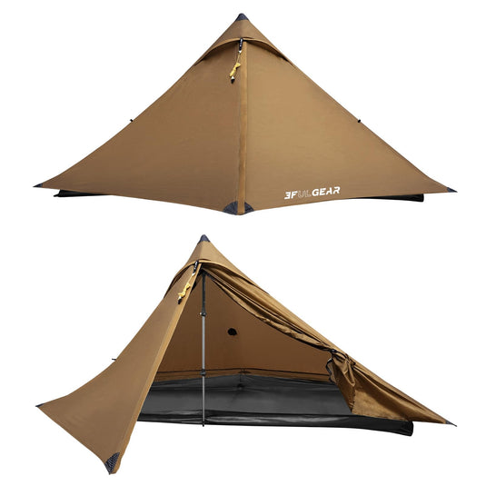 lanshan-1-199qau-1.jpg 3F UL Gear Lanshan 1 Pro / 3 Season / Khaki / Silpoly / 2026 Version – Wood To Water Outdoors – Image 1