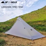 3F UL GEAR Lanshan 1Pro 2026 tente extérieure ultralégère Camping tente 690g/1.52lb Silpoly tente t zip porte étanche randonnée escalade AliExpress 18
