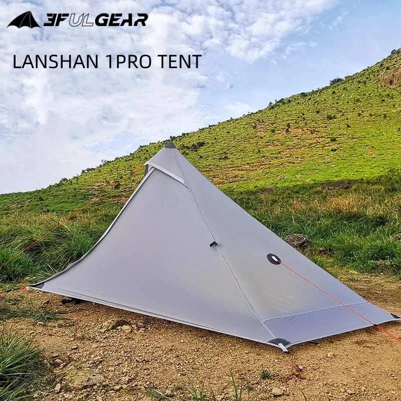 lanshan-1-974zja.webp 3F UL GEAR Lanshan 1Pro 2026 tente extérieure ultralégère Camping tente 690g/1.52lb Silpoly tente t zip porte étanche randonnée escalade AliExpress 18 – Image 1