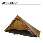 Version 2026 SilPOLY SilNYLON 3F LANSHAN 1 Pro Nouvelle Tente Imperméable à Fermeture Éclair Invisible 3/4 Saisons Double Face Silicone pour Une ...