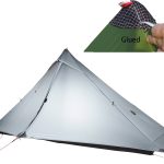 3FULGEAR Lanshan 1 Pro Tente de Camping Ultralégère 1 Place – 3/4 Saisons, Nylon 20D Double Face avec Revêtement Silicone, Imperméable, Légère pour Randonnée, Camping (Gris, 3 Saisons améliorées) : Amazon.fr: Sports et Loisirs
