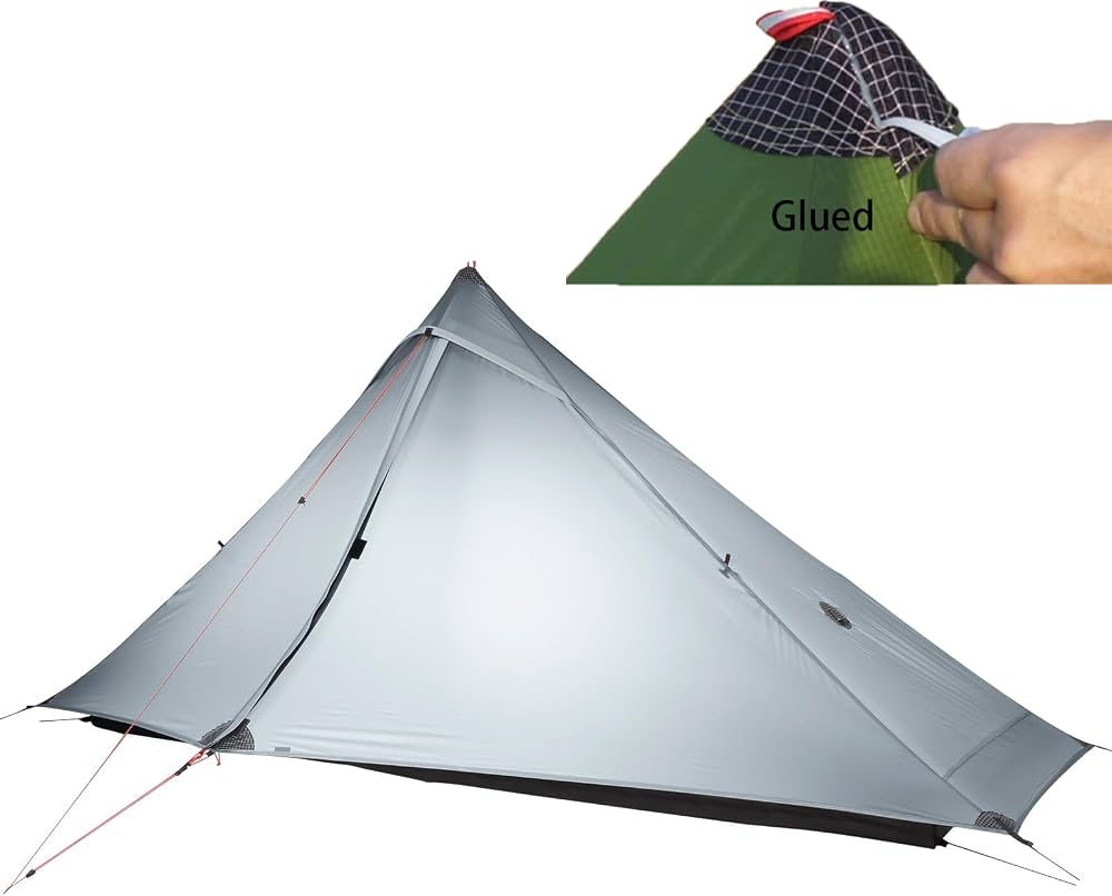 lanshan-1-pro-296nfj-1.jpg 3FULGEAR Lanshan 1 Pro Tente de Camping Ultralégère 1 Place – 3/4 Saisons, Nylon 20D Double Face avec Revêtement Silicone, Imperméable, Légère pour Randonnée, Camping (Gris, 3 Saisons améliorées) : Amazon.fr: Sports et Loisirs – Image 1