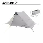 Tente LanShan 2 3F UL Gear (porte en T) 3 saisons 15D Gris / NON