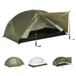 Naturehike Mongar Pro tente ultralégère imperméable à l'eau tente de randonnée portable tente pour 3 personnes tente 3–4 saisons pour camping randonnée (vert olive/3 personnes) : Amazon.fr: Sports et Loisirs