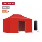 XPTENT PACK Tonnelle pliante PRO Alu 45mm 3x4,5m○ Bâche 450g/m²