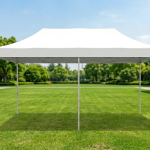 Tente pliante professionnelle EOS 3x6m polyester ouverte