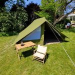 Tente Patrol Pro Verte Toit de coton