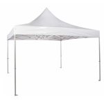 Tente Reception Alu 4x4m 300g/m2 50mm BLANC Gamme PRO Tente Pliante de Reception Tente pliante PRO+ Alu 50mm
