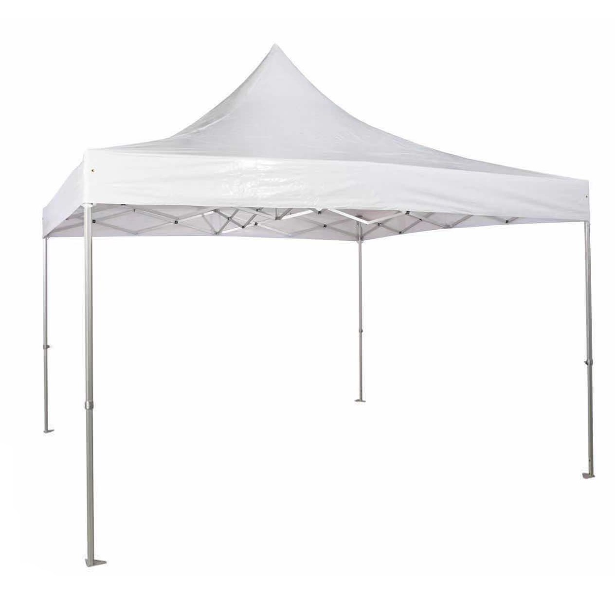 protente-090hyi-1.jpg Tente Reception Alu 4x4m 300g/m2 50mm BLANC Gamme PRO Tente Pliante de Reception Tente pliante PRO+ Alu 50mm – Image 1