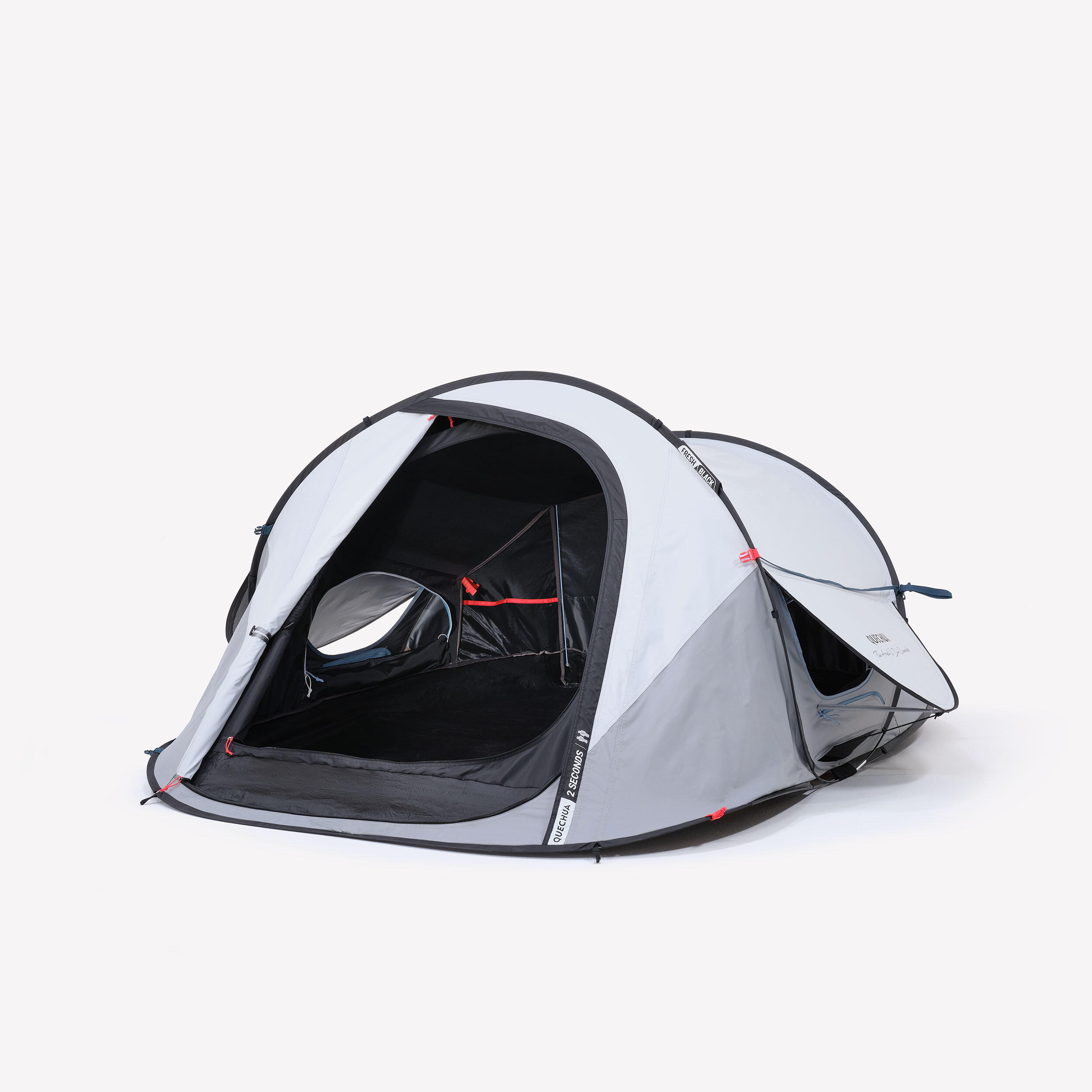 quechua-tente-2-secondes-363urt-1.jpg Tente de camping instantanée 2 places, 2 Seconds Fresh & Black – Image 1