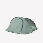 Tente de camping instantanée 3 places, 2 Seconds vert | Decathlon