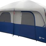 Wakeman Outdoors Tente de Camping pour 10 Personnes – Grande Tente d'extérieur avec séparateur de pièce et moustiquaire – Tente familiale avec 2 ...