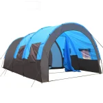 Vente Tentee familiale grande et imperméable pour 8 10 personnes avec une grande pièce pour le camping en plein air, les fêtes dans le jardin et l'auvent pour le soleil Banggood Français