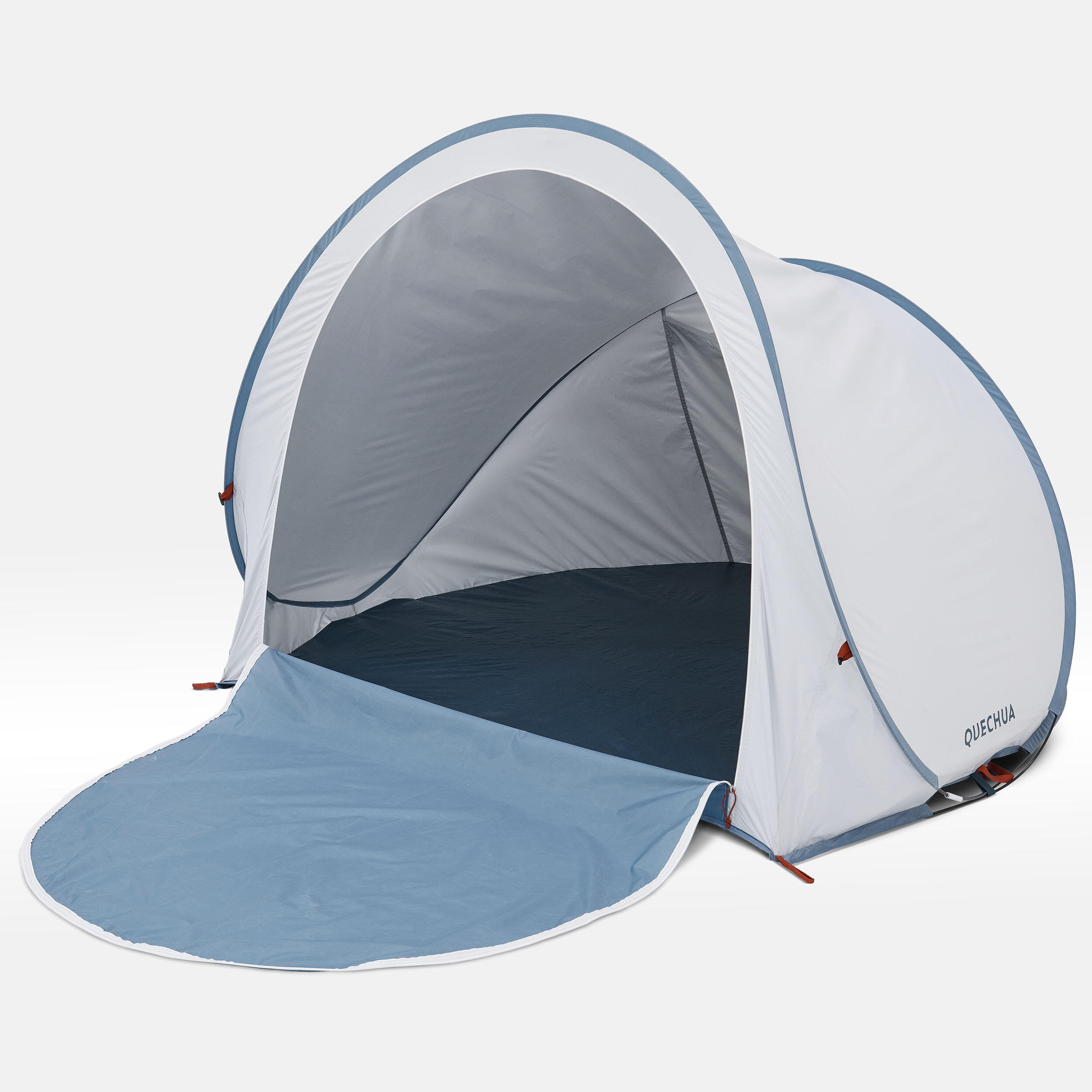 tente-2-seconde-quechua-052jaq-1.jpg Abri de camping et plage instantané 2 places 2 seconds 2P Fresh – Image 1