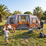 Tente pour 6 personnes | TROIS PIÈCES FLEXIBLES