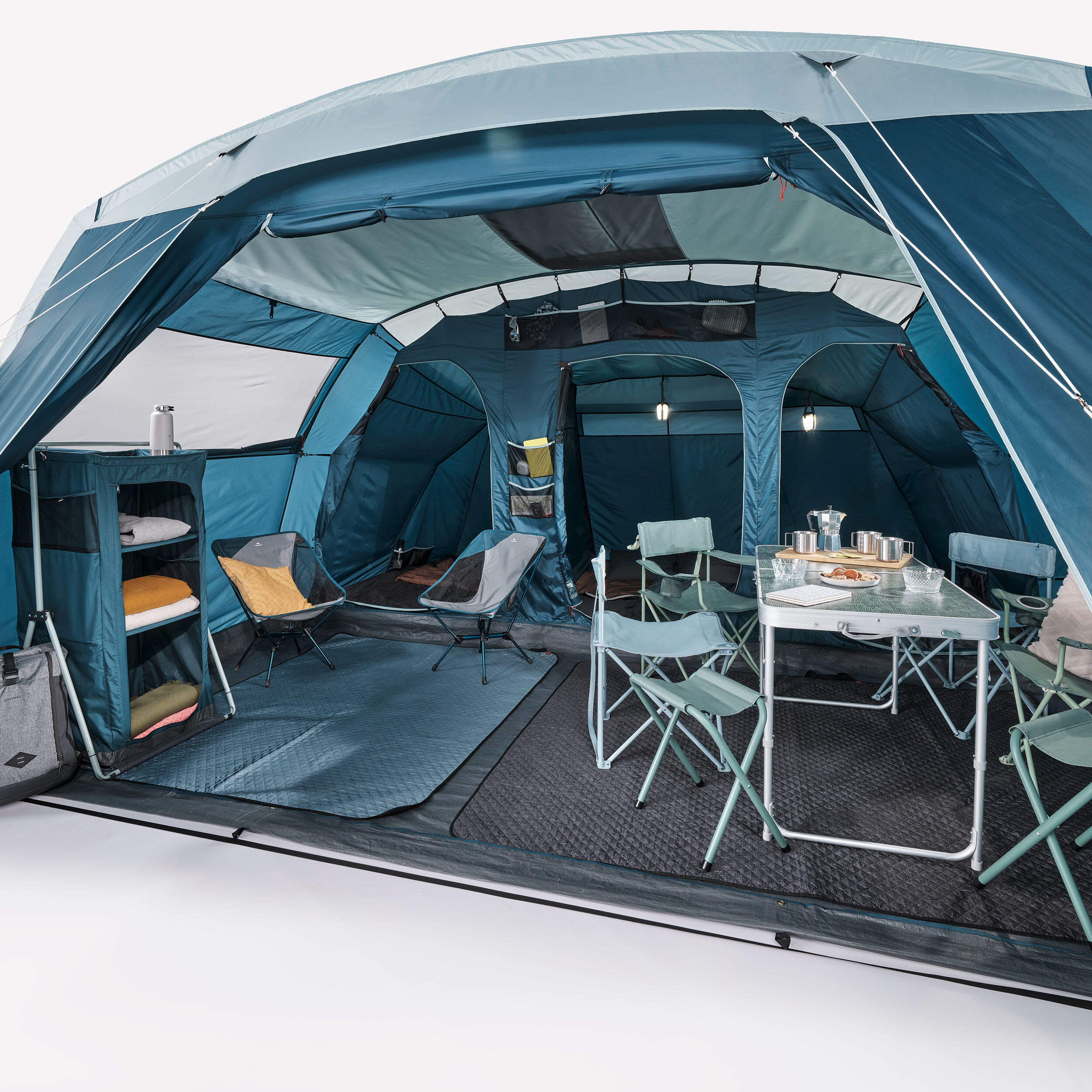tente-3-chambres-444gif-1.jpg Tente de camping 6 places 3 chambres, Arpenaz 6.3 – Image 1