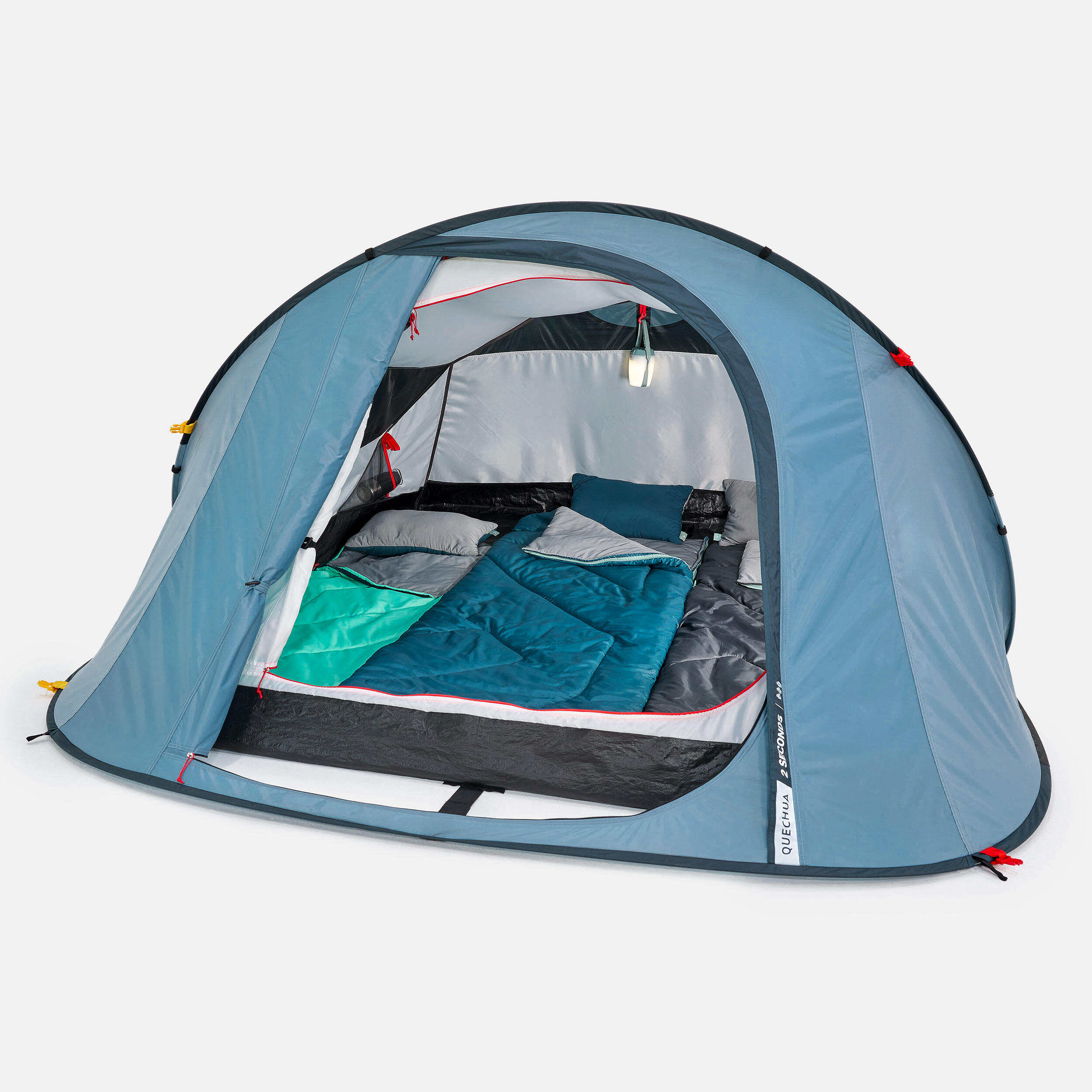 tente-3-place-quechua-678var-1.jpg Tente de camping instantanée 3 places, 2 Seconds bleu – Image 1