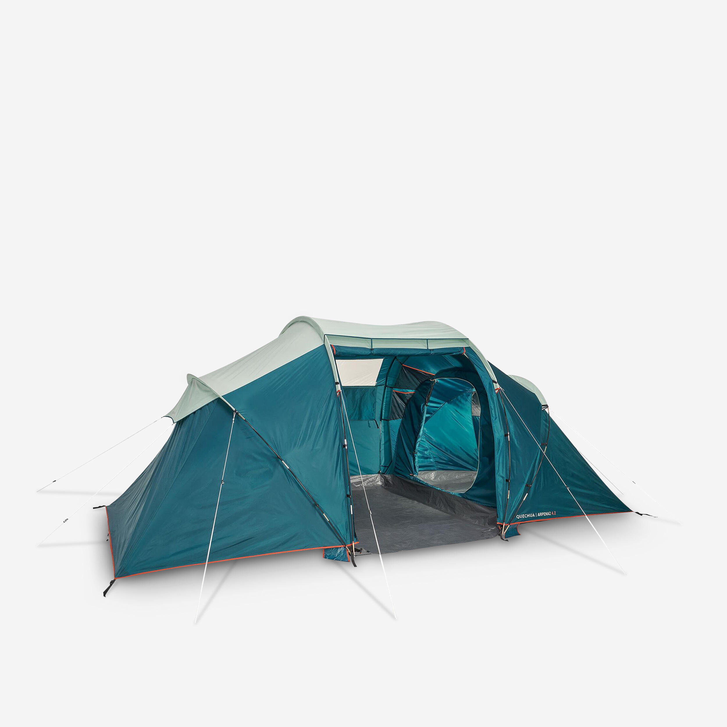 tente-4-place-quechua-295jdv-1.jpg Tente de camping 4 places 2 chambres, Arpenaz 4.2 – Image 1