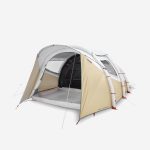 Tente de camping gonflable 5 places 2 chambres, Fresh & Black, Air Seconds 5.2