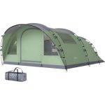 Tente de camping imperméable 3000mm tente familiale 5 places aérée