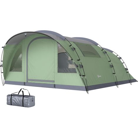 tente-5-places-850fky-1.jpg Tente de camping imperméable 3000mm tente familiale 5 places aérée – Image 1