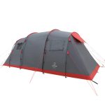 Tente familiale camping Lake 6 personnes 2 chambres, tente tunnel