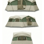 Tente camping familiale 8 personnes | TROIS CHAMBRES SÉPARÉES