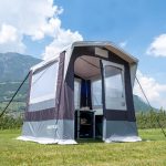 Tente cuisine de camping avec moustiquaire 150x150 Gusto NG I Brunner