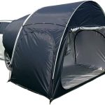 Tente de hayon de voiture, tente de voiture SUV design 3 portes pour 2 3 personnes, tente arrière respirante de grande capacité, protection solaire/coupe vent, avec sac portable, tente de camping : Amazon.fr: Sports