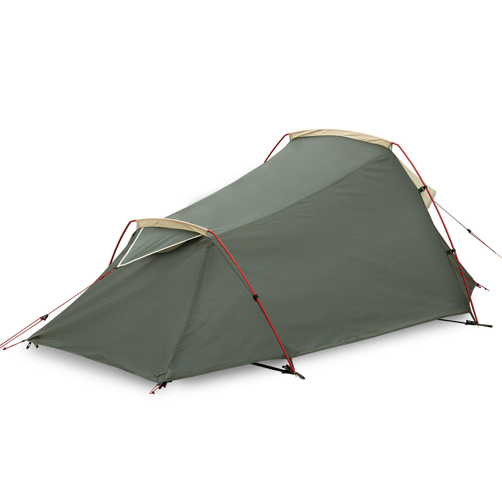 tente-decathlon-1-place-615nki-1.jpg Tente tunnel de trekking 1 place 1,9 kg Light Spruce S – Image 1