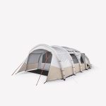 Tente de camping gonflable 6 places 3 chambres, Fresh&Black, Air Seconds 6.3 XXL