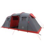Tente familiale camping Lake 6 personnes 2 chambres, tente tunnel