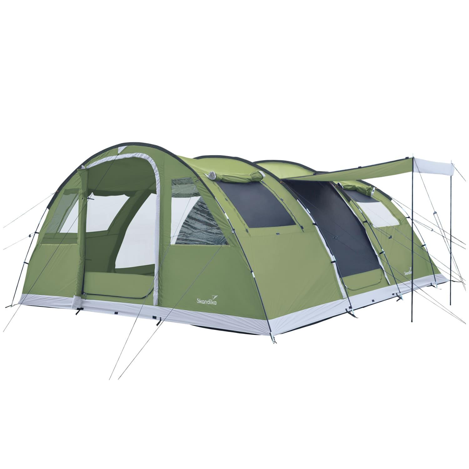 tente-decathlon-6-places-852fra.jpg Tente tunnel familiale Gotland 6 Protect 6 personnes Sol cousu – Image 1