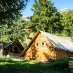 Tentes lodge glamping Peisey Nancroix Camping des Lanchettes