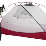 Tente 1 Personne MSR Hubba Hubba Bikepack 1 Vert | Alltricks.fr