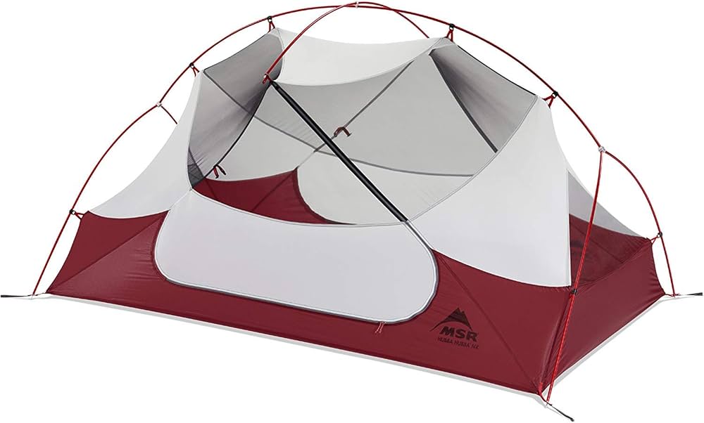tente-msr-2-places-018kou-1.jpg MSR Hubba Hubba NX Tente Ultra légère pour Deux Personnes, Seulement 1,6 kg, Gris Clair : Amazon.fr: Sports et Loisirs – Image 1