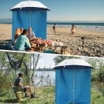 Tente de parapluie imperméable, abri de parasol de piscine | tente de jardin, tente de filet de parapluie, tente d'ombrage de pêche, abri de pêche, ...