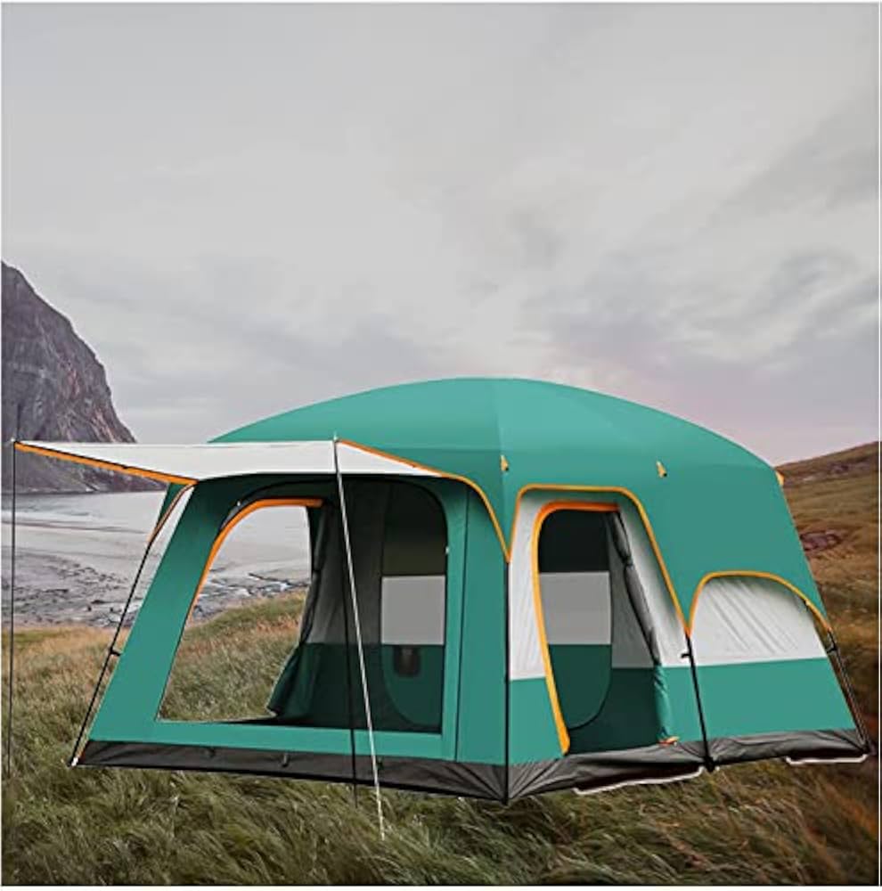 tente-pas-cher-002zad-1.jpg Tente Pas Cher 5 à 8 Personnes Construction Rapide, Grandes Tentes Ventilées pour Le Camping Grande Tente De Camping Pratique Et Légère pour La ... – Image 1