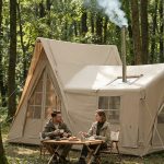 Tente gonflable maison | VILLA GLAMPING 4 PERSONNES