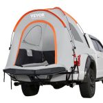 VEVOR Tente de Camion Pick up 200x165x170 cm Tente de Benne Pickup 1,95 2 m Tente de Camping pour Camion Imperméable PU2000 mm à Double Couche Double ...