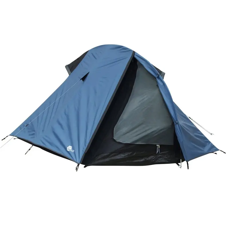 tente-pour-randonnee-091jrv.webp yourGEAR tente ORA 2 personnes tente trekking mono arc protection insectes UV 50+ 5000mm bleu gris – Image 1