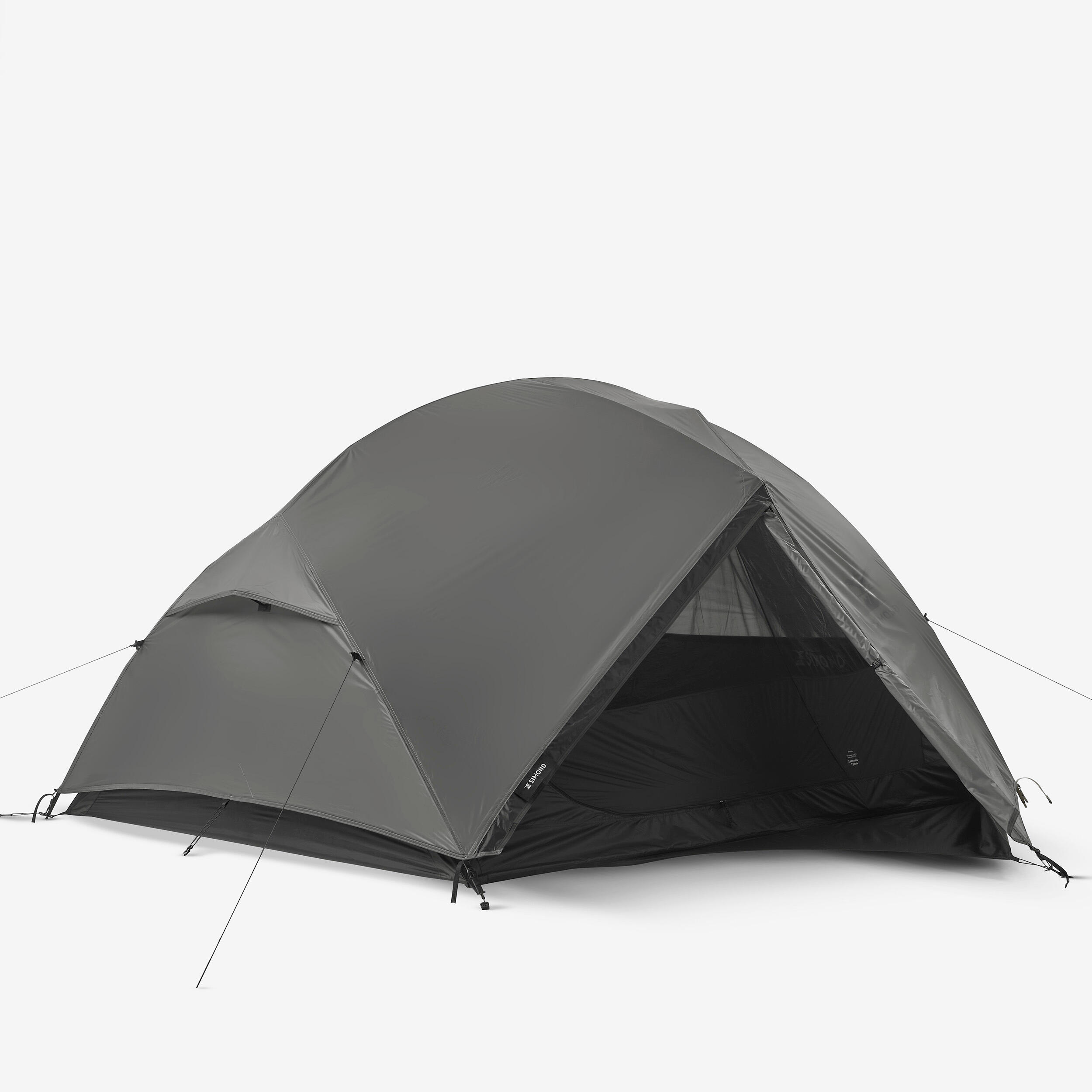 tente-pour-randonnee-910gmm.jpg Tente dôme de trekking 3 places, légère et autoportante, MT900 – Image 1